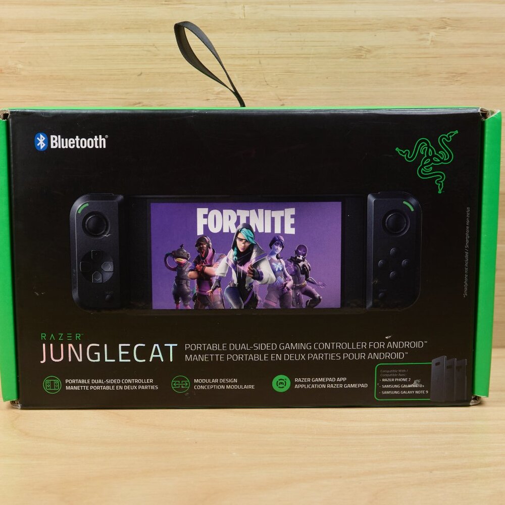Razer Junglecat Portable Dual-Sided Gaming Controller, RZ06-03090L